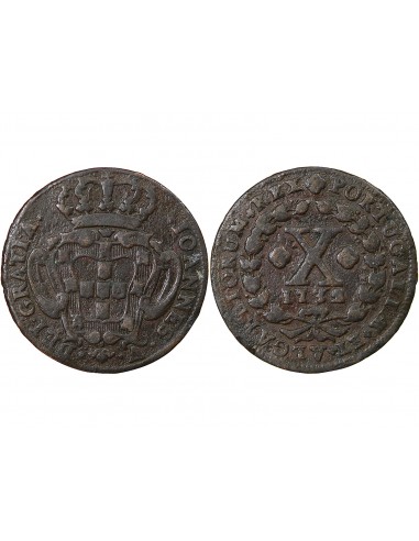 PORTUGAL, JEAN V - 10 REIS 1732