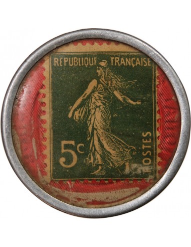 CREDIT LYONNAIS - MONNAIE-TIMBRE DE 5 CENTIMES 1920