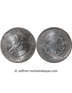GUINEE, SAMORY TOURE - 5 SYLIS 1971