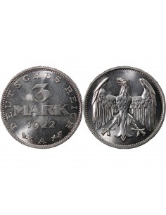 ALLEMAGNE - 3 MARK 1922 A BERLIN 2