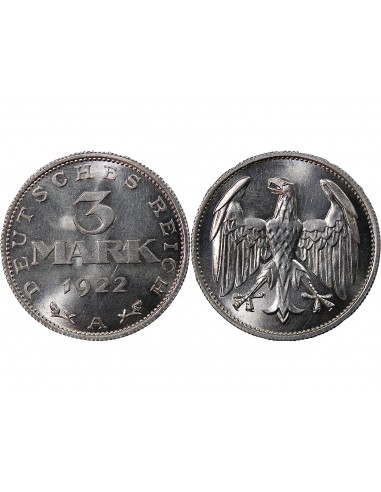 ALLEMAGNE - 3 MARK 1922 A BERLIN
