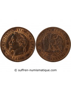 NAPOLEON III - 2 CENTIMES 1861 A PARIS