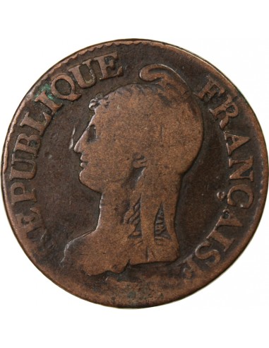 DUPRÉ - 5 CENTIMES AN 7. A PARIS