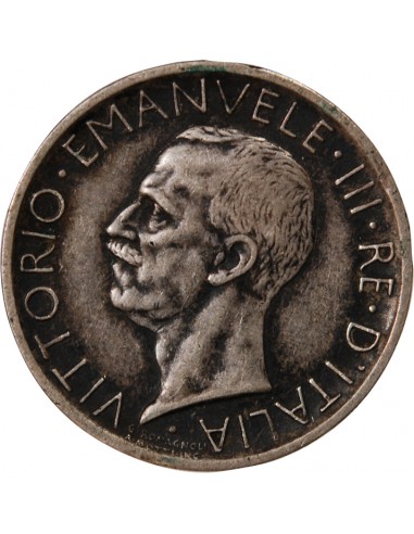 ITALIE, VICTOR-EMMANUEL III - 5 LIRE ARGENT 1927 R ROME