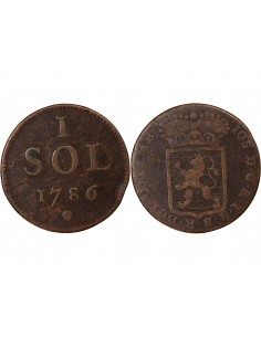 LUXEMBOURG, JOSEPH II - 1 SOL 1786 2