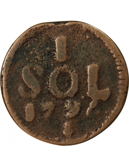 LUXEMBOURG, FRANCOIS II - 1 SOL 1795