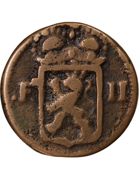 LUXEMBOURG, FRANCOIS II - 1 SOL 1795