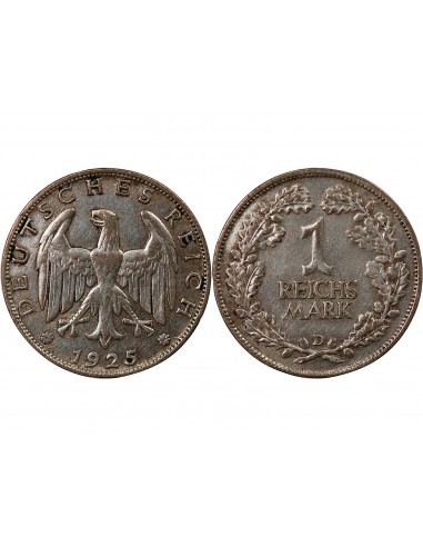 ALLEMAGNE - 1 MARK 1925 D MUNICH