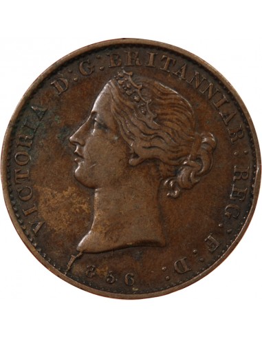 CANADA, NOUVELLE-ECOSSE, VICTORIA - JETON 1/2 PENNY 1856