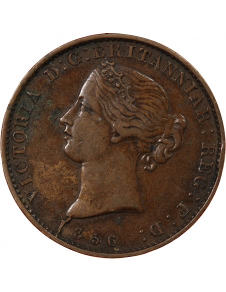 CANADA, NOUVELLE-ECOSSE, VICTORIA - JETON 1/2 PENNY 1856