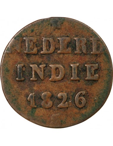 INDONESIE, WILLEM Ier - 1/8 STUIVER 1826 SUMATRA