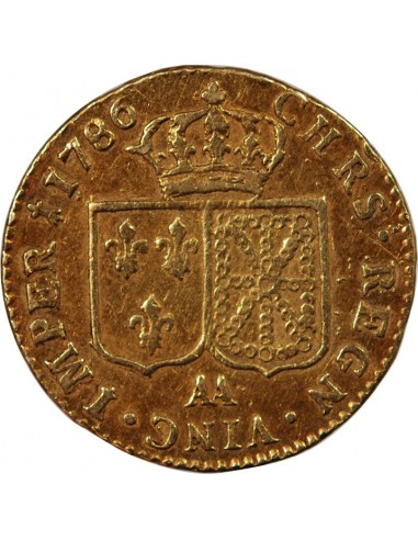 LOUIS XVI - LOUIS D'OR 1786 AA METZ