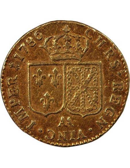 LOUIS XVI - LOUIS D'OR 1786 AA METZ