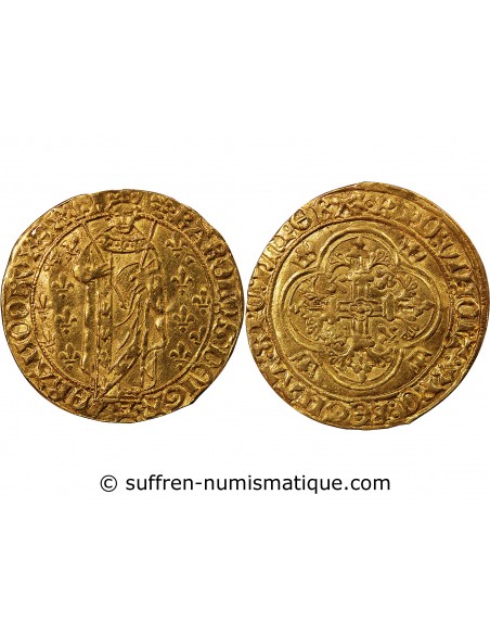 CHARLES VII - ROYAL D'OR 1422 / 1461 TOURS
