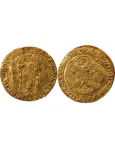 CHARLES VII - ROYAL D'OR 1422 / 1461 TOURS