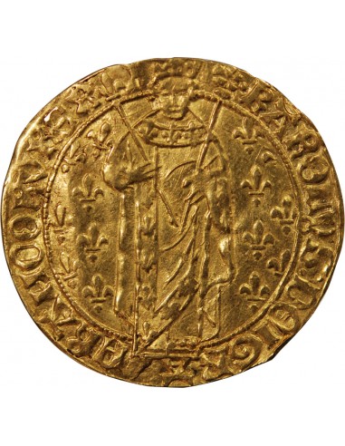 CHARLES VII - ROYAL D'OR 1422 / 1461 TOURS