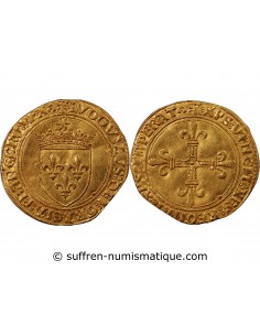 LOUIS XII - ECU D'OR AU SOLEIL 1498 / 1514 LYON
