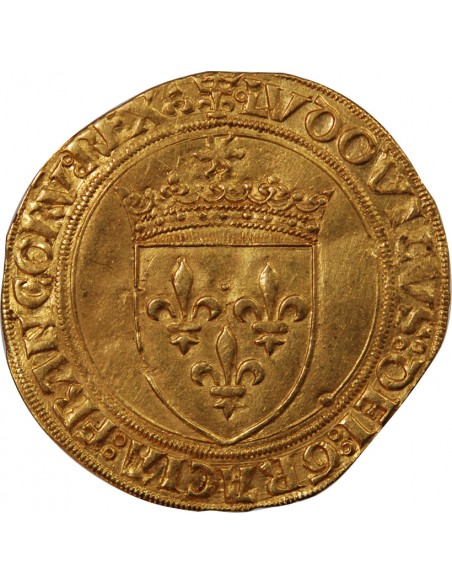 LOUIS XII - ECU D'OR AU SOLEIL 1498 / 1514 LYON