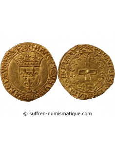 FRANCOIS Ier ﻿﻿- ECU D'OR A LA CROISETTE 1515 / 1547 LYON