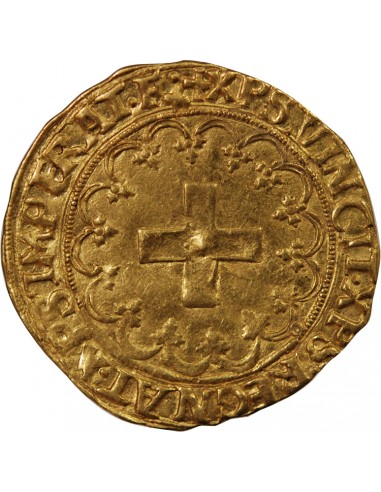 FRANCOIS Ier ﻿﻿- ECU D'OR A LA CROISETTE 1515 / 1547 LYON