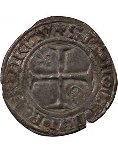 CHARLES VI - DEMI-GUENAR 1389 ROUEN