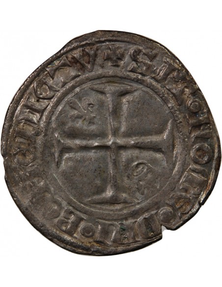 CHARLES VI - DEMI-GUENAR 1389 ROUEN