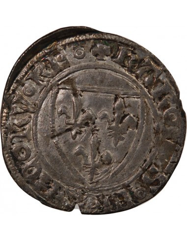 CHARLES VI - DEMI-GUENAR 1389 ROUEN