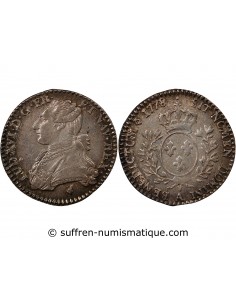 LOUIS XVI - 1/10 ECU AUX BRANCHES D'OLIVIER 1778 A PARIS