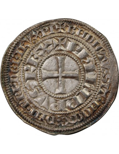 PHILIPPE IV LE BEL - GROS TOURNOIS A L'O LONG 1285 / 1314