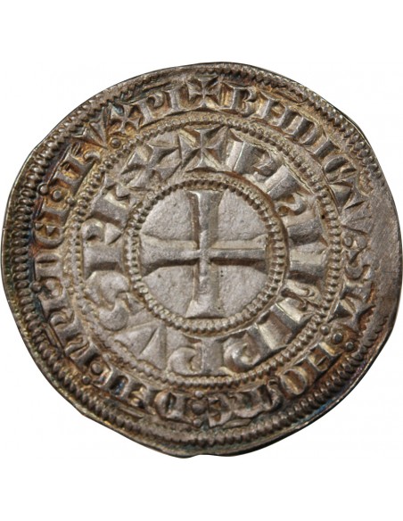 PHILIPPE IV LE BEL - GROS TOURNOIS A L'O LONG 1285 / 1314