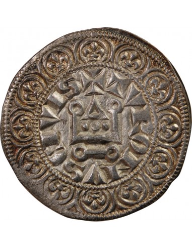 PHILIPPE IV LE BEL - GROS TOURNOIS A L'O LONG 1285 / 1314