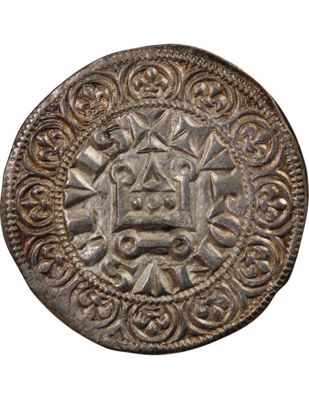 PHILIPPE IV LE BEL - GROS TOURNOIS A L'O LONG 1285 / 1314