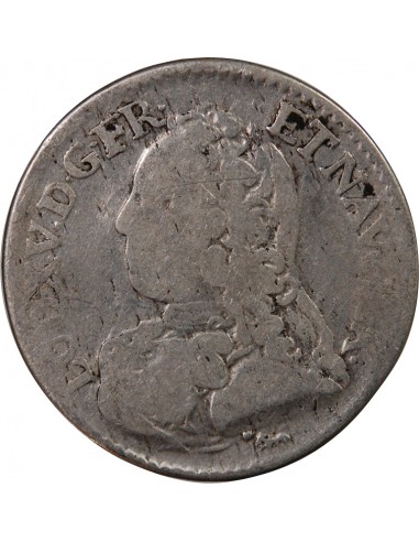 LOUIS XV - 1/5 ECU AUX BRANCHES D'OLIVIER 1731 A PARIS