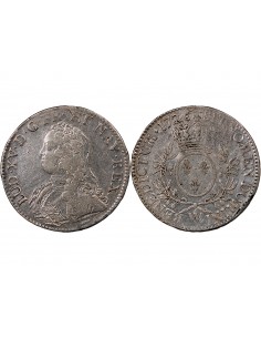 LOUIS XV - ECU AUX BRANCHES D'OLIVIER 1726 W LILLE 2