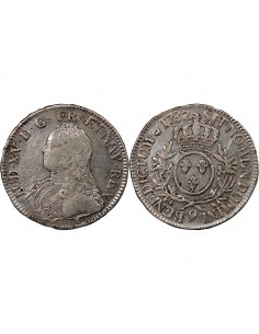 LOUIS XV - ECU AUX BRANCHES D'OLIVIER 1732 RENNES 2
