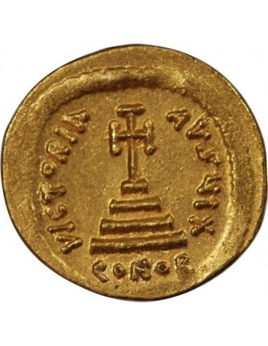 HERACLIUS & HERACLIUS CONSTANTIN - SOLIDUS OR 613 / 638 CONSTANTINOPLE