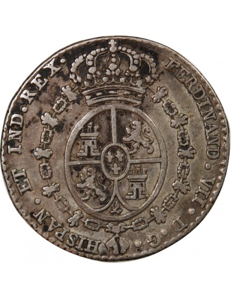 ESPAGNE, FERDINAND VII - MEDAILLE ARGENT DE PROCLAMATION 1808
