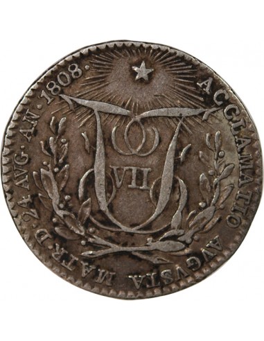 ESPAGNE, FERDINAND VII - MEDAILLE ARGENT DE PROCLAMATION 1808