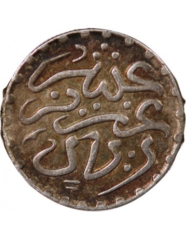 MAROC, ABD AL-AZIZ - DIRHAM ARGENT 1321 (1903)