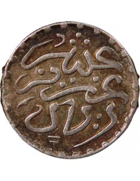 MAROC, ABD AL-AZIZ - DIRHAM ARGENT 1321 (1903)