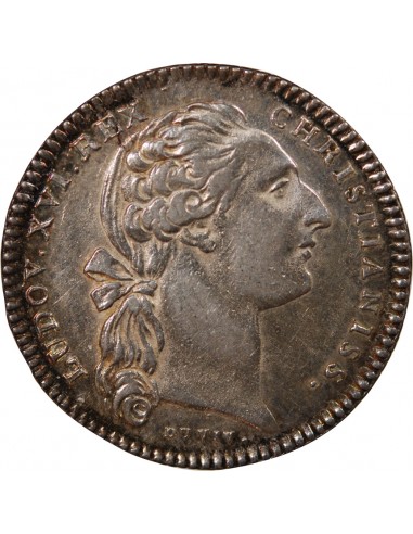 ACADEMIE ROYALE DES SCIENCES, LOUIS XVI – JETON ARGENT EMISSION DE 1775