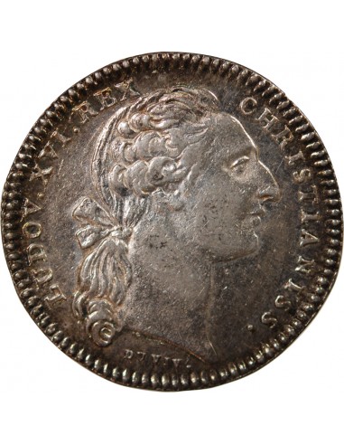 ACADEMIE ROYALE DES SCIENCES, LOUIS XVI – JETON ARGENT EMISSION DE 1775
