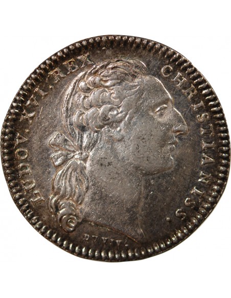 ACADEMIE ROYALE DES SCIENCES, LOUIS XVI – JETON ARGENT EMISSION DE 1775