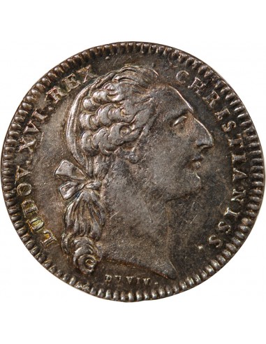 ACADEMIE ROYALE DES SCIENCES, LOUIS XVI – JETON ARGENT EMISSION DE 1775