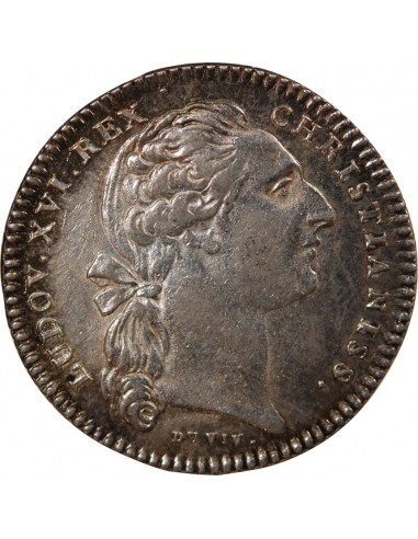 ACADEMIE ROYALE DES SCIENCES, LOUIS XVI – JETON ARGENT EMISSION DE 1775