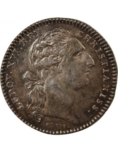 ACADEMIE ROYALE DES SCIENCES, LOUIS XVI – JETON ARGENT EMISSION DE 1775