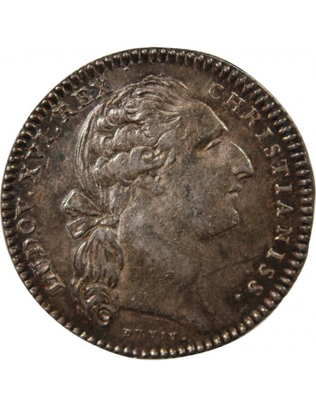 ACADEMIE ROYALE DES SCIENCES, LOUIS XVI – JETON ARGENT EMISSION DE 1775