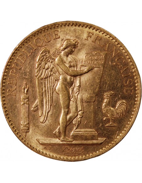 GENIE - 100 FRANCS OR 1905 "Dieu protège la France"﻿﻿