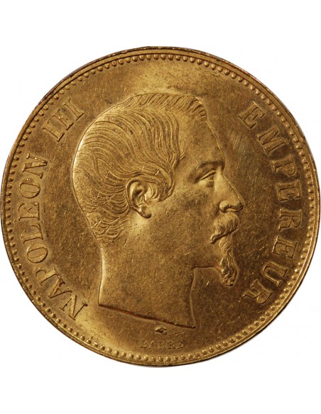 NAPOLEON III - 100 FRANCS OR 1857 A PARIS﻿