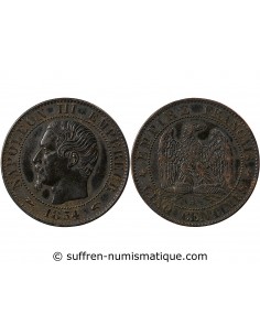 NAPOLEON III - 5 CENTIMES 1854 A PARIS